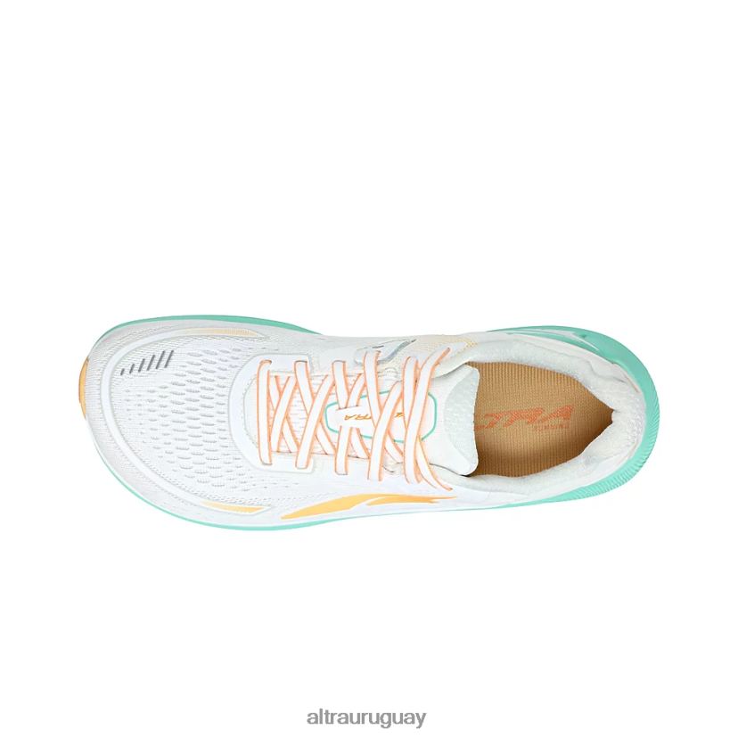 paradigma 6 8B0NLP103 zapatos de carretera mujer blanco verde Altra