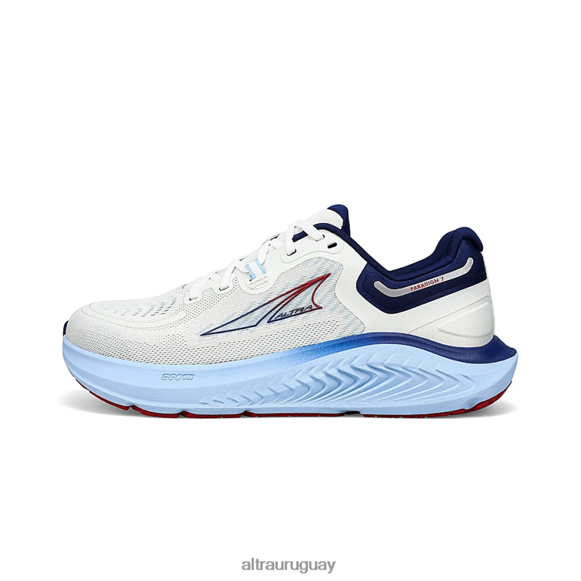 paradigma 7 8B0NLP62 zapatos de carretera mujer blanco azul Altra