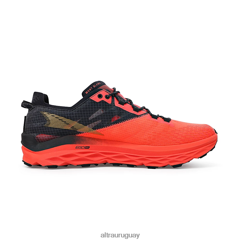 Mont Blanc 8B0NLP30 zapatos de trail mujer coral/negro Altra