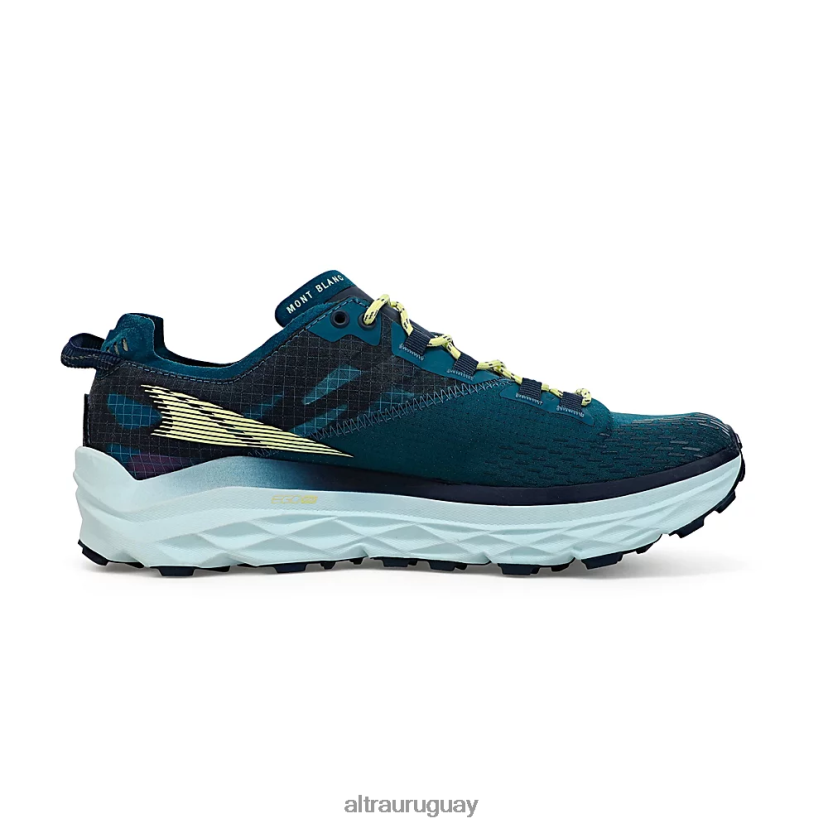 Mont Blanc 8B0NLP32 zapatos de trail mujer verde azulado profundo Altra