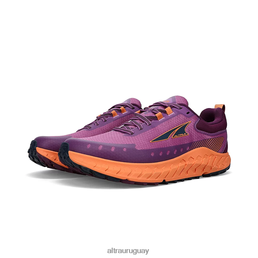 camino exterior 2 8B0NLP4 zapatos de trail mujer morado/naranja Altra