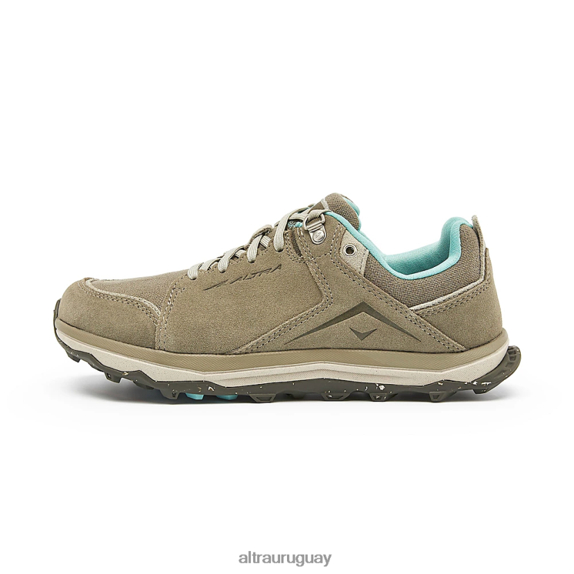 lp alpino 8B0NLP45 zapatos de trail mujer gris pardo Altra