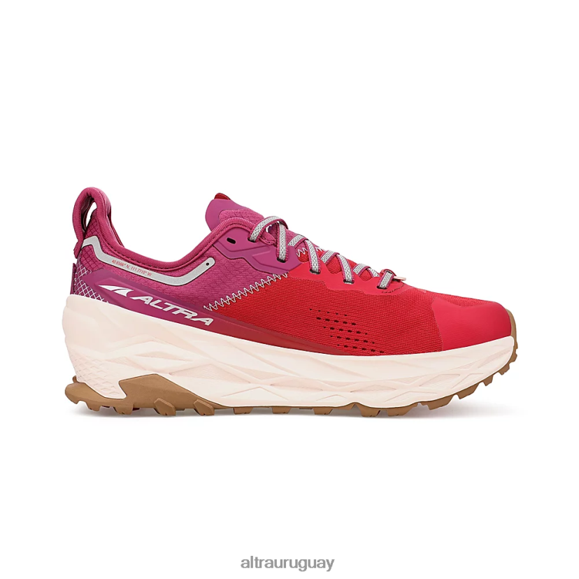 olimpo 5 8B0NLP12 zapatos de trail mujer frambuesa Altra