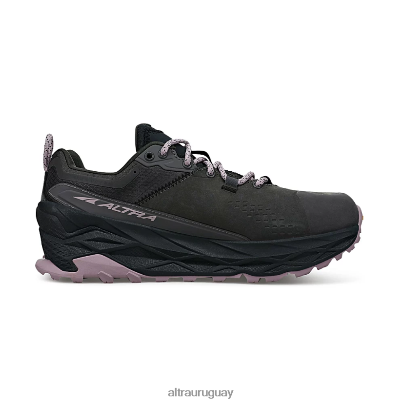 olympus 5 caminata baja gtx 8B0NLP40 zapatos de trail mujer gris negro Altra