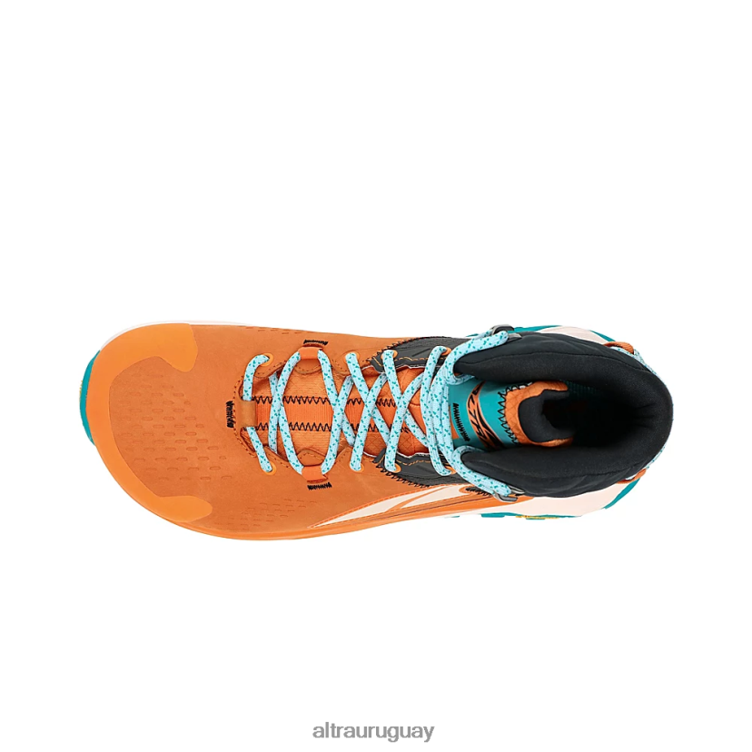 olympus 5 caminata media gtx 8B0NLP42 zapatos de trail mujer naranja/gris Altra