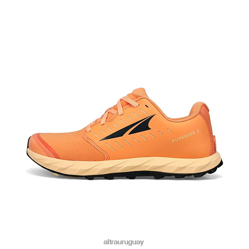 superiores 5 8B0NLP52 zapatos de trail mujer naranja Altra