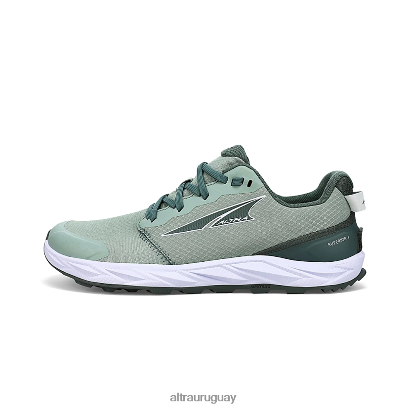 superiores 6 8B0NLP6 zapatos de trail mujer verde Altra