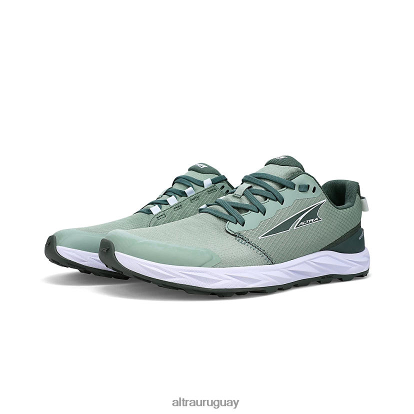 superiores 6 8B0NLP6 zapatos de trail mujer verde Altra