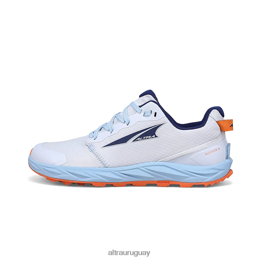 superiores 6 8B0NLP7 zapatos de trail mujer azul claro Altra