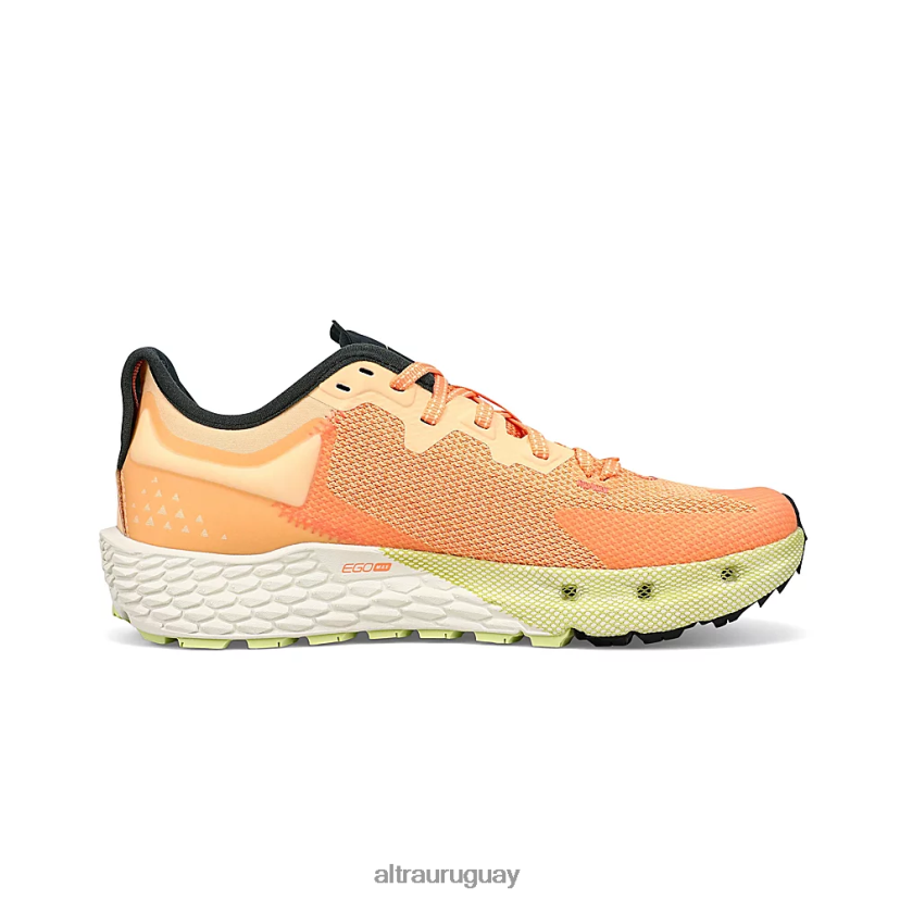 timón 4 8B0NLP21 zapatos de trail mujer naranja/negro Altra