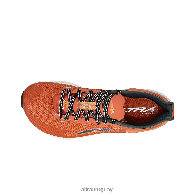 timón 4 8B0NLP22 zapatos de trail mujer naranja roja Altra