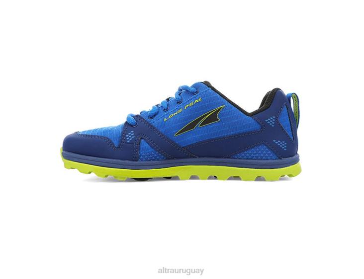 Lone Peak juvenil azul-lima LR22512 azul-lima niños Altra